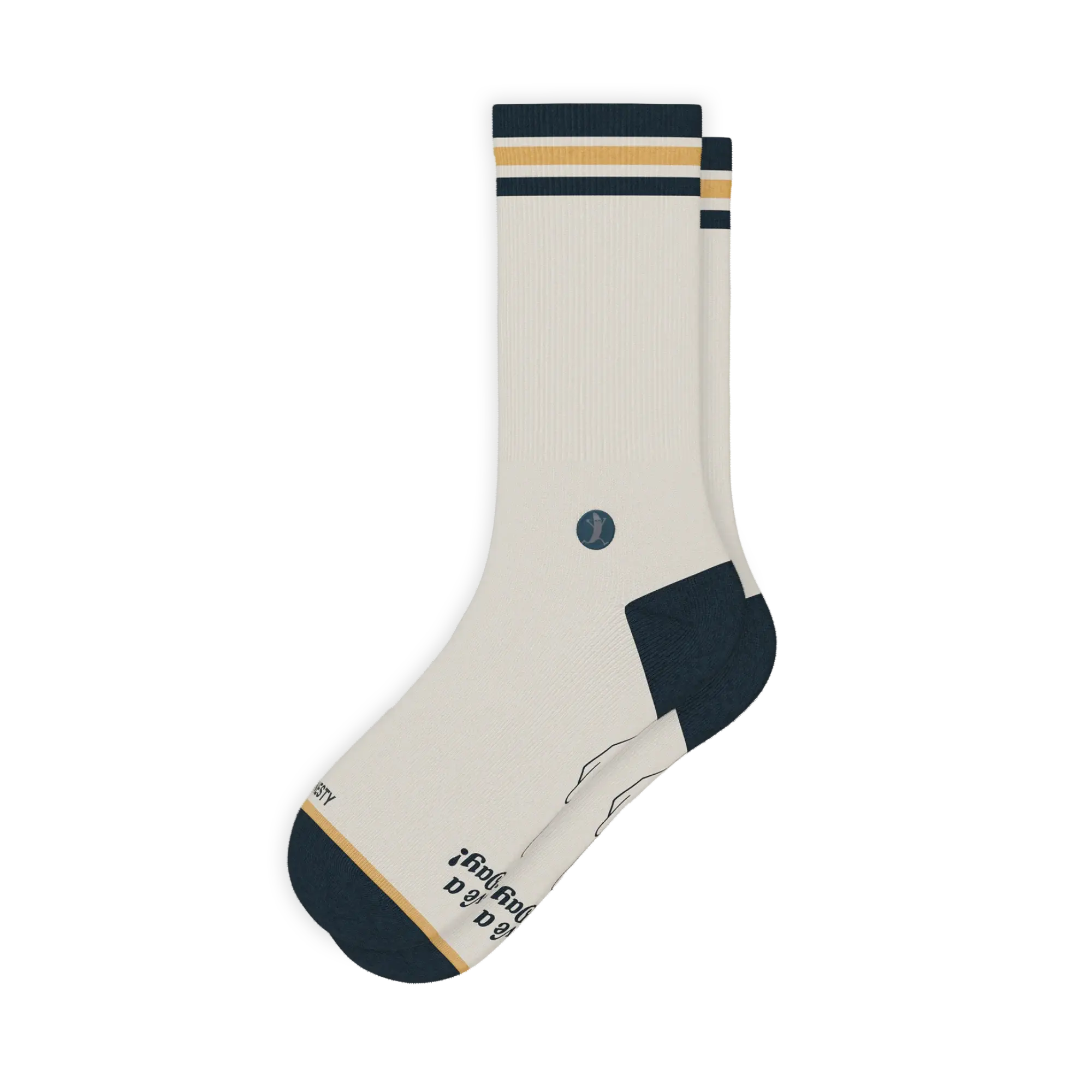 The Friendly Fire | Middle Finger Heel Hammock™ Crew Socks - Shinesty - Flyclothing LLC