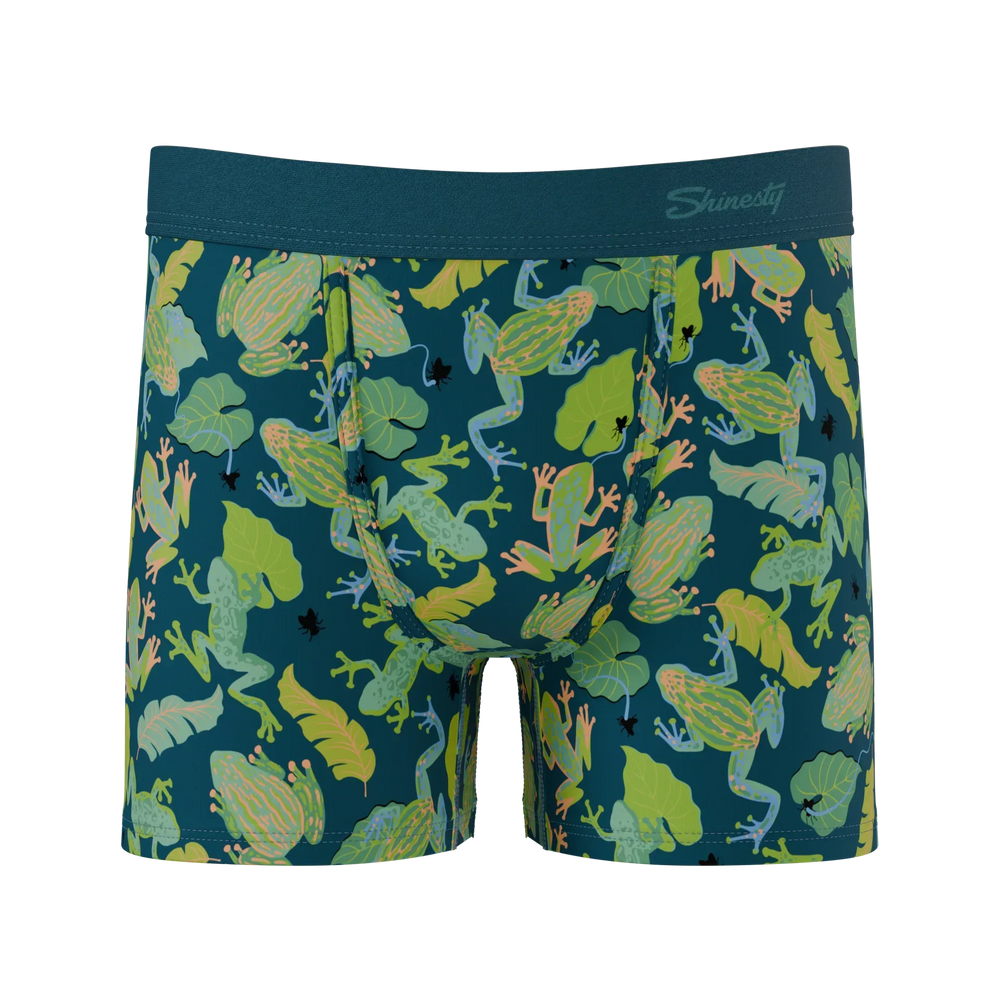 The Frog House | Tropical Frogs Boy's Boxer Briefs - Shinesty - Flyclothing LLC