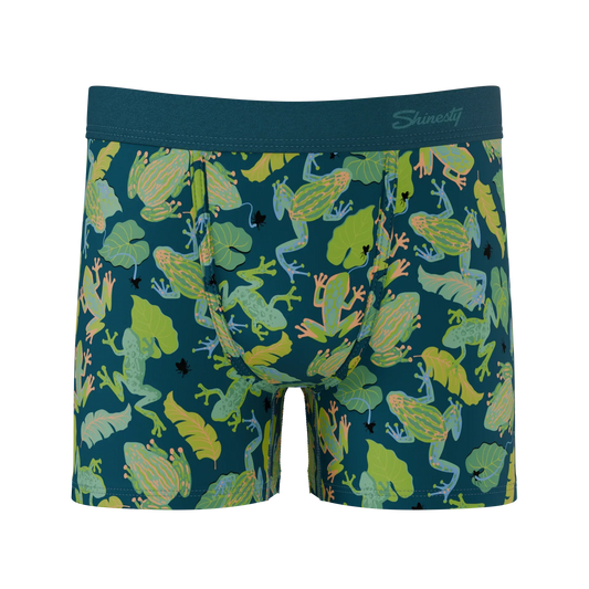 The Frog House | Tropical Frogs Boy's Boxer Briefs - Shinesty - Flyclothing LLC