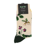 Frog and Wasp Socks - Comfy Cotton for Men & Women - Real Sic - Flyclothing LLC