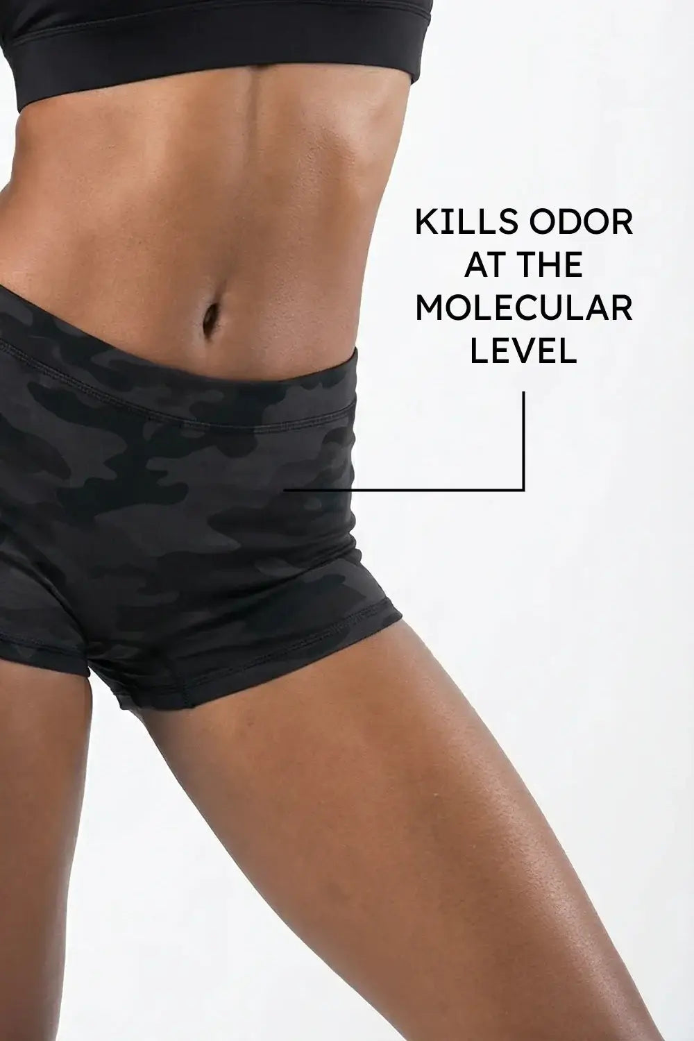 The Darkside | Black Camouflage Fart Proof Boyshort Underwear - Shinesty - Flyclothing LLC