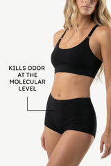 The Threat Level Midnight | Black Fart Proof Boyshort Underwear - Shinesty - Flyclothing LLC