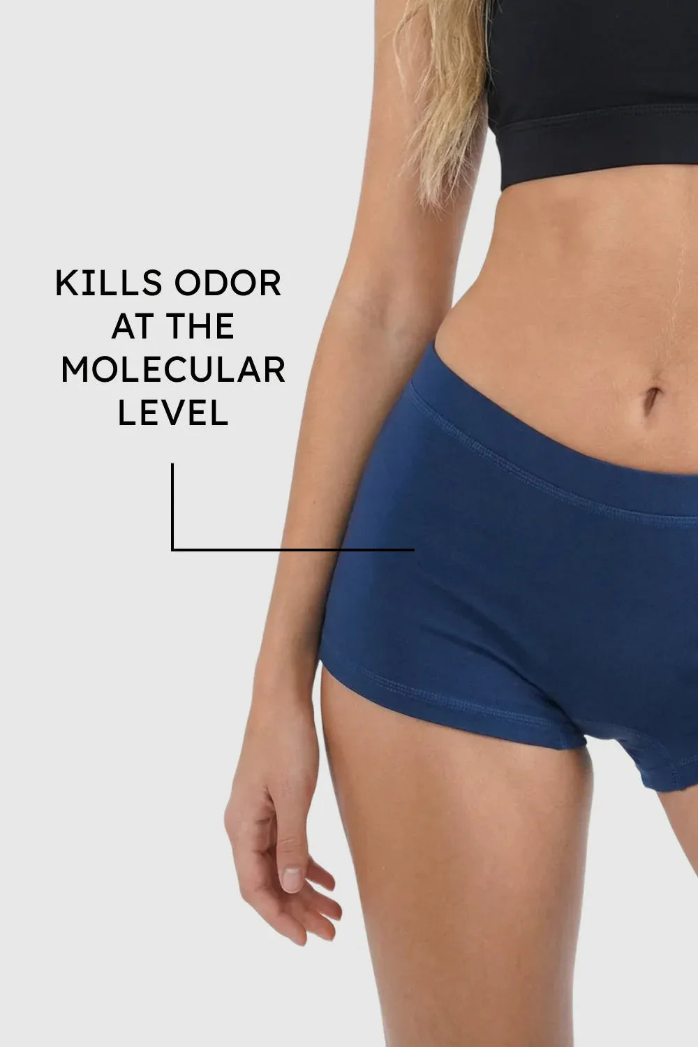 The Big Blue | Navy Fart Proof Boyshort Underwear - Shinesty - Flyclothing LLC