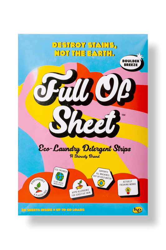 The Full Of Sheet | Boulder Breeze Eco-Laundry Detergent Strips - Shinesty