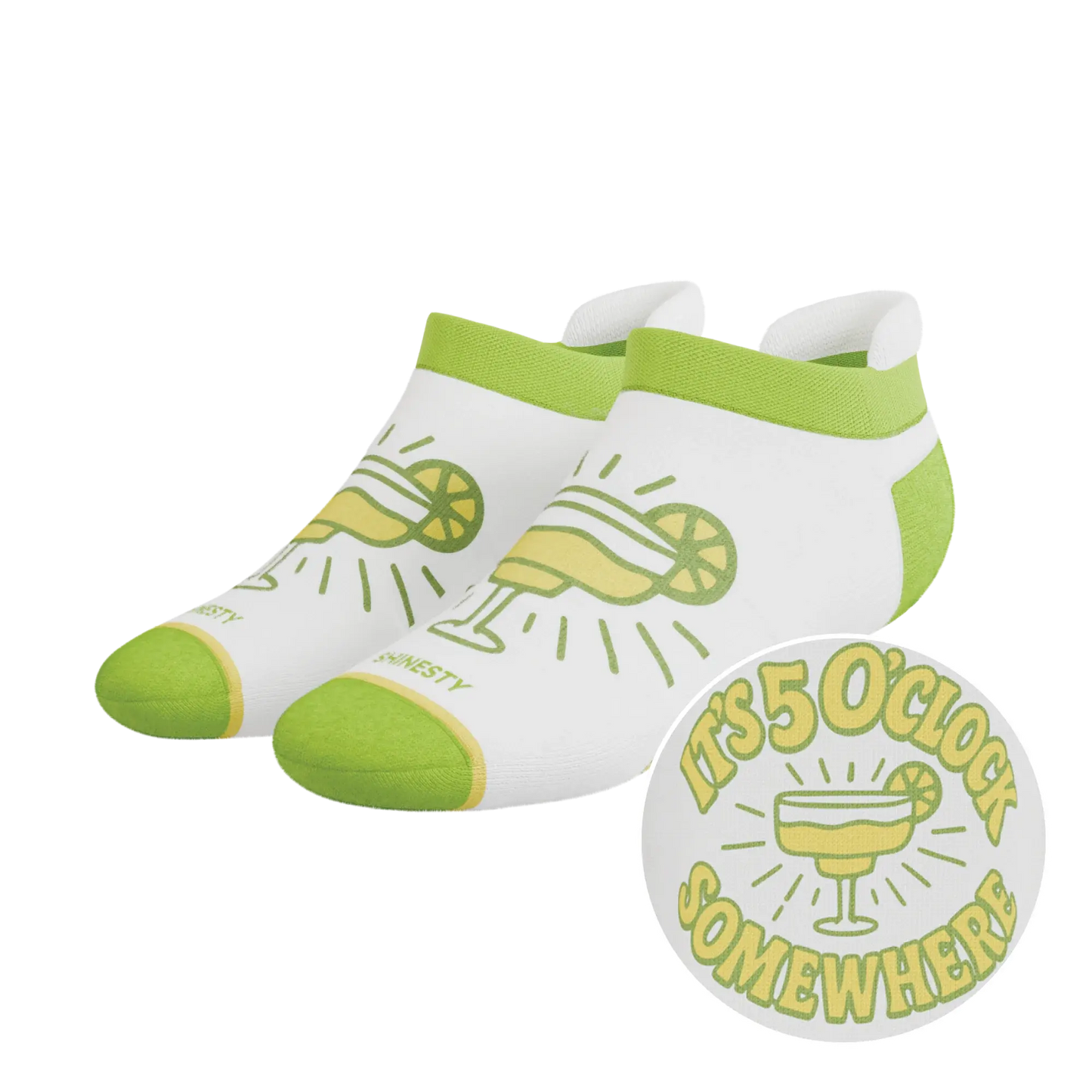 The Frozen Concoction | Shinesty x Margaritaville® Heel Hammock™ Ankle Socks - Shinesty - Flyclothing LLC
