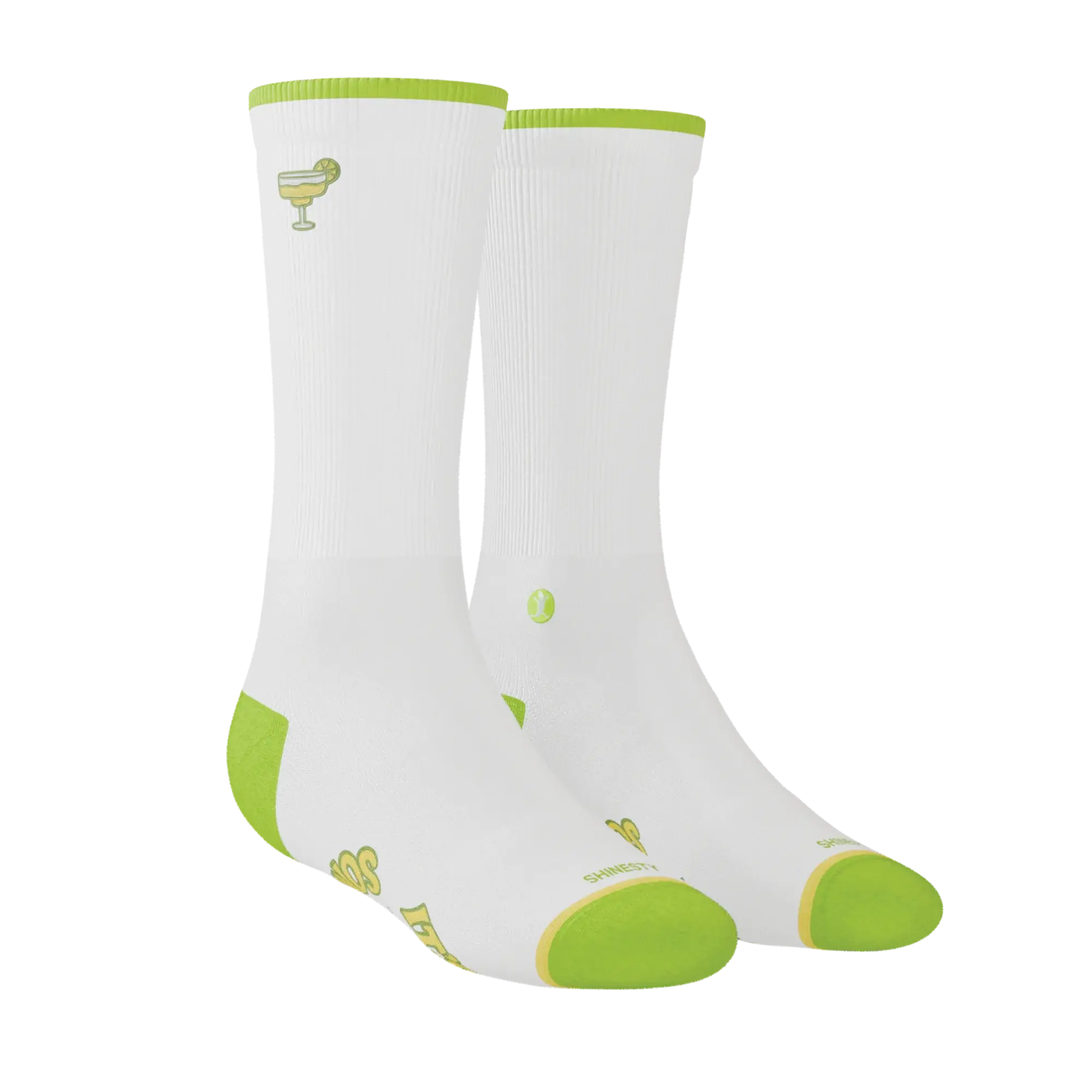The Frozen Concoction | Shinesty x Margaritaville® Heel Hammock™ Crew Socks - Shinesty - Flyclothing LLC
