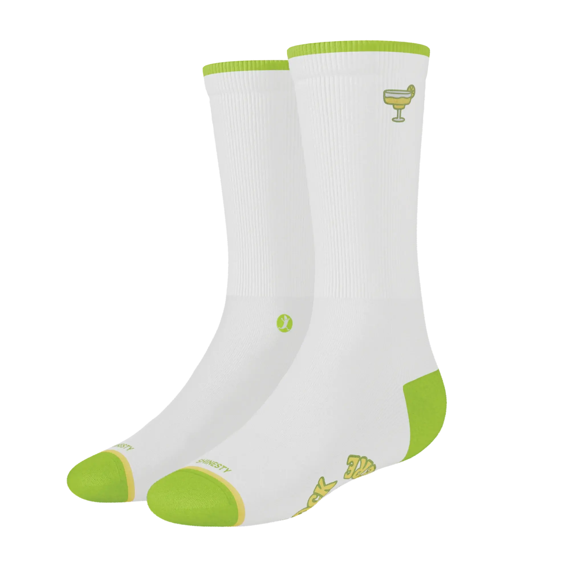 The Frozen Concoction | Shinesty x Margaritaville® Heel Hammock™ Crew Socks - Shinesty - Flyclothing LLC