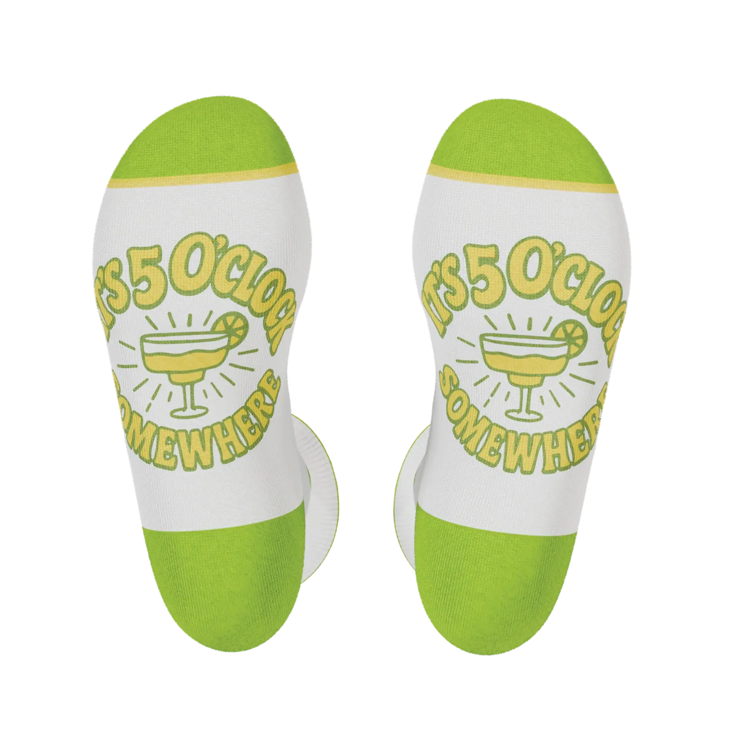 The Frozen Concoction | Shinesty x Margaritaville® Heel Hammock™ Crew Socks - Shinesty - Flyclothing LLC