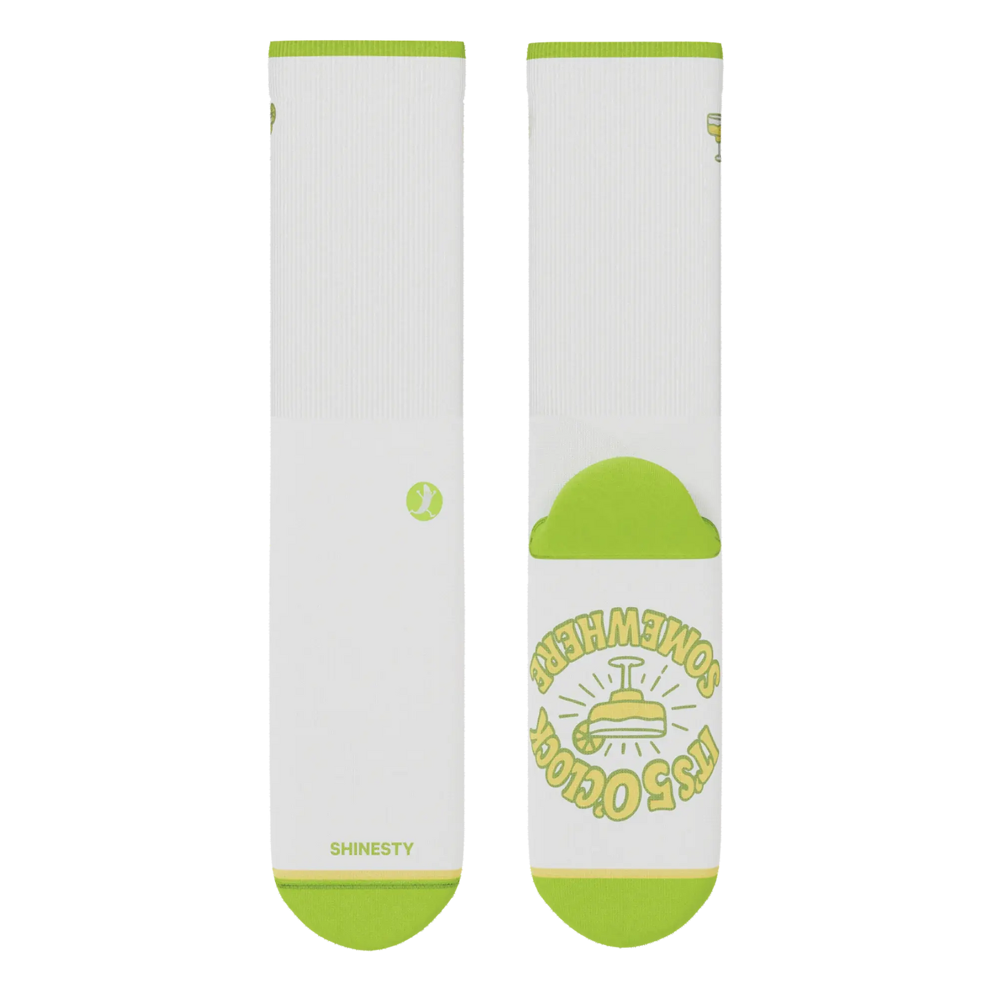 The Frozen Concoction | Shinesty x Margaritaville® Heel Hammock™ Crew Socks - Shinesty - Flyclothing LLC