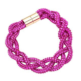 Bling Braided Magnetic Bracelet - Madeline Love - Flyclothing LLC