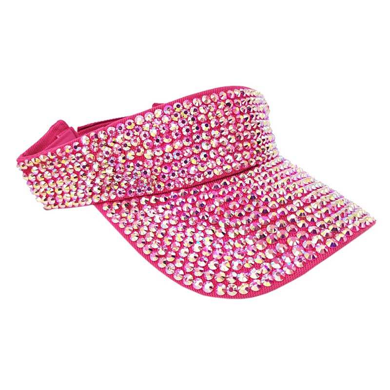 Bling Studded Visor Hat - Madeline Love - Flyclothing LLC