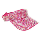 Bling Studded Visor Hat - Madeline Love - Flyclothing LLC