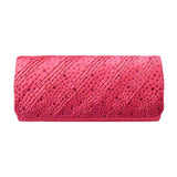 Diagonal Line Detailed Bling Evening Clutch Crossbody Bag - Madeline Love - Flyclothing LLC