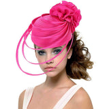 Fabric Pointed Elastic String Dressy Hat - Madeline Love - Flyclothing LLC