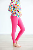 Fuchsia Flash Active Legging - Mila & Rose ® - Flyclothing LLC