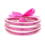 3PCS Glitter Jelly Tube Bangle Bracelet - Madeline Love - Flyclothing LLC