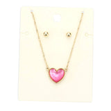 Heart Pendant Necklace - Madeline Love - Flyclothing LLC
