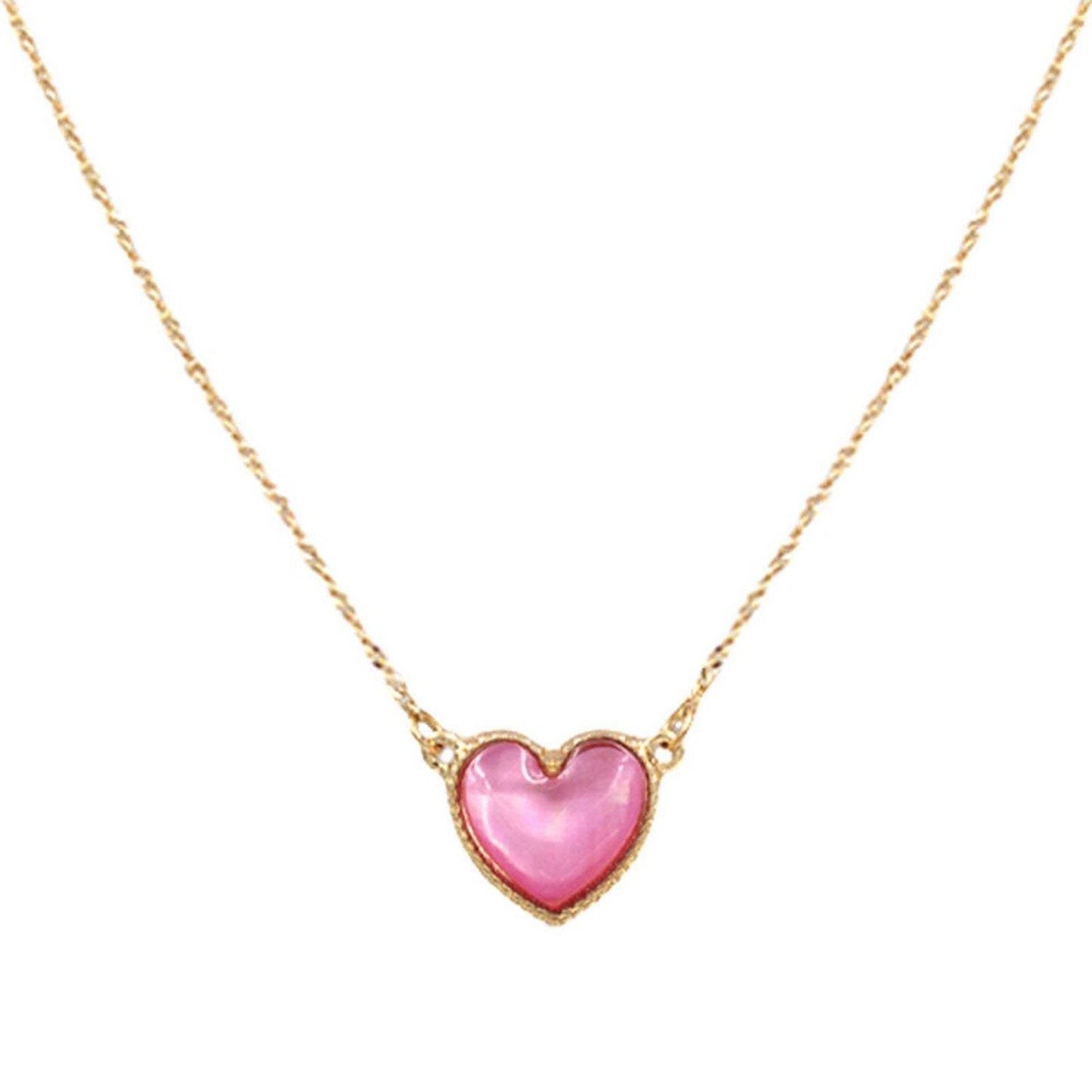 Heart Pendant Necklace - Madeline Love - Flyclothing LLC