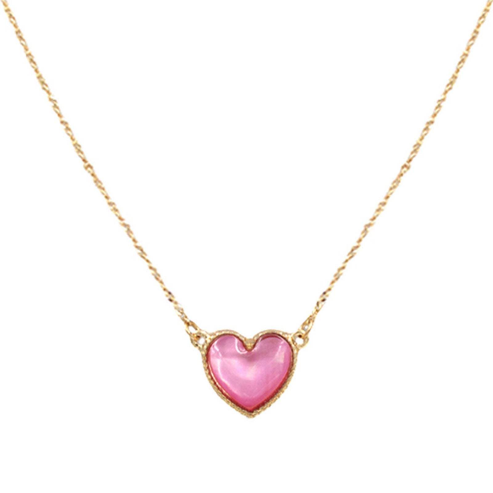 Heart Pendant Necklace - Madeline Love - Flyclothing LLC