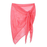 Mesh Net Triangular Sarong Scarf - Madeline Love - Flyclothing LLC