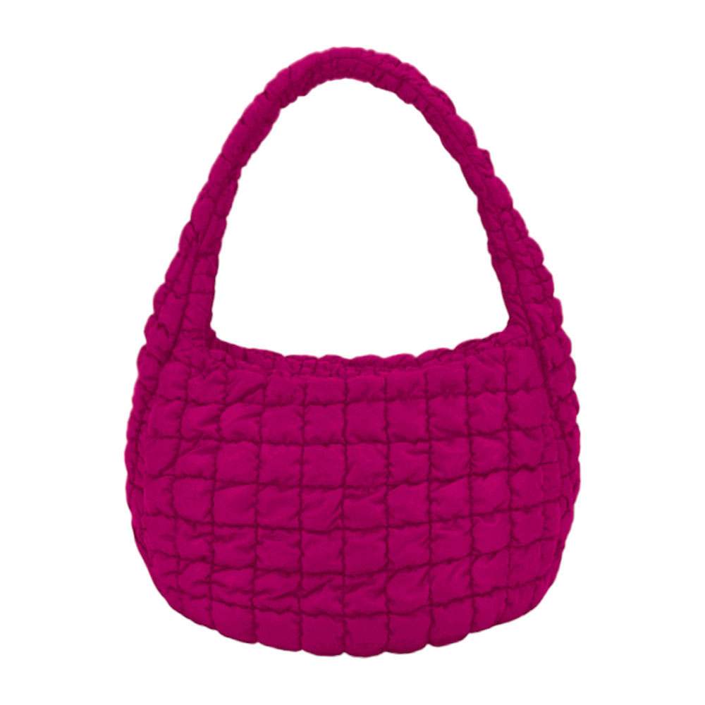 Quilted Puffer Shoulder Crossbody Bag - Madeline Love - Flyclothing LLC