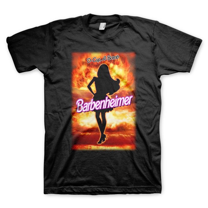 Barbenheimer Poster Advance T-Shirt - Barbenheimer