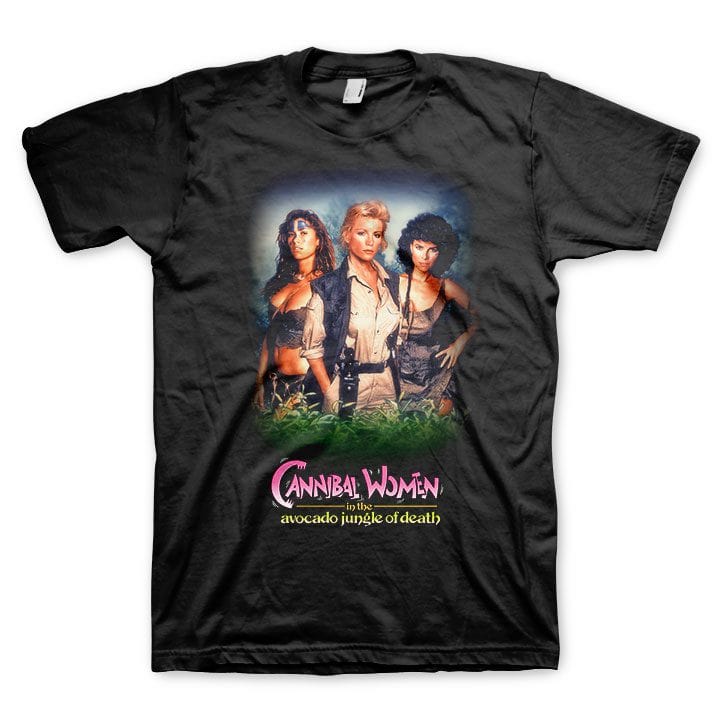 Cannibal Women Movie Poster Womens T-Shirt - Cannibal Women