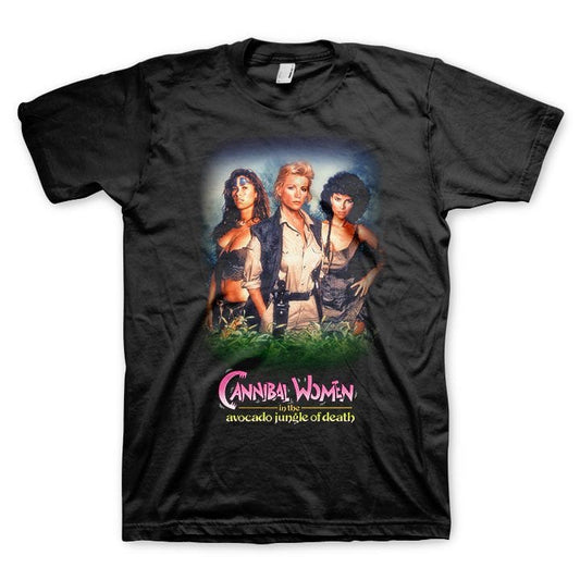 Cannibal Women Movie Poster Womens T-Shirt - Cannibal Women