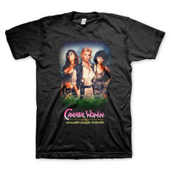 Cannibal Women Movie Poster Womens T-Shirt - Cannibal Women