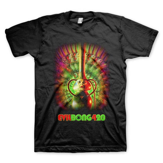 Evil Bong 420 Poster T-Shirt - Evil Bong