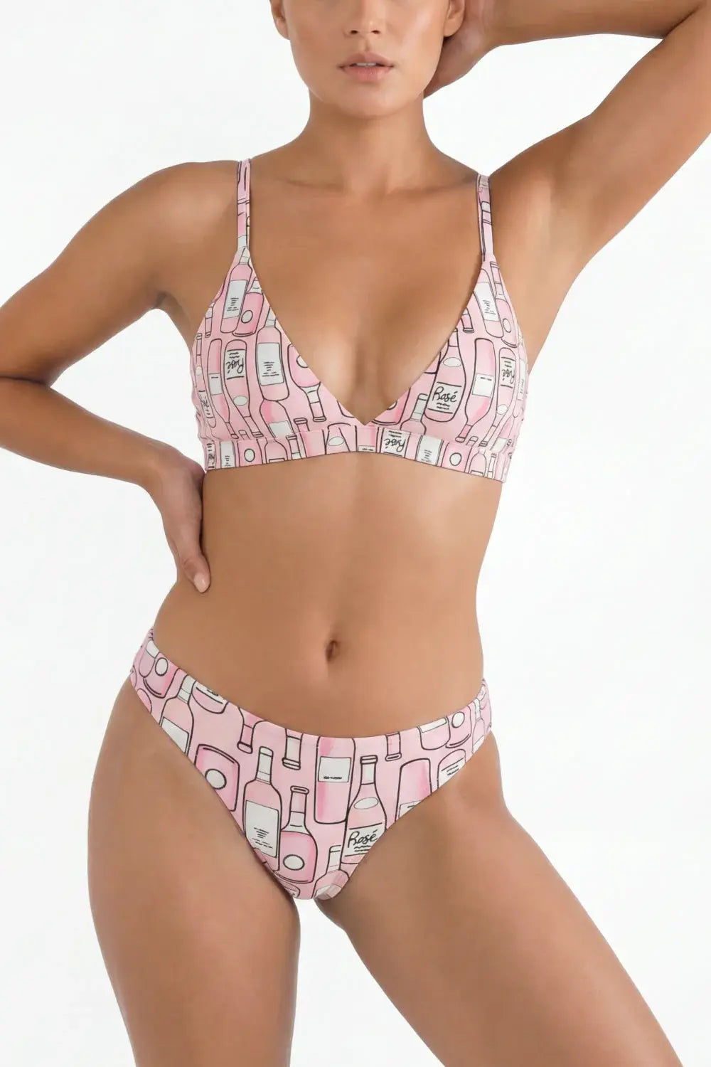 The All Day | Rosé Wine MicroModal Thong - Shinesty - Flyclothing LLC