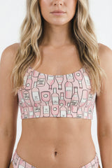 The All Day | Rosé Wine Boob Hammock™ Scoop Bralette