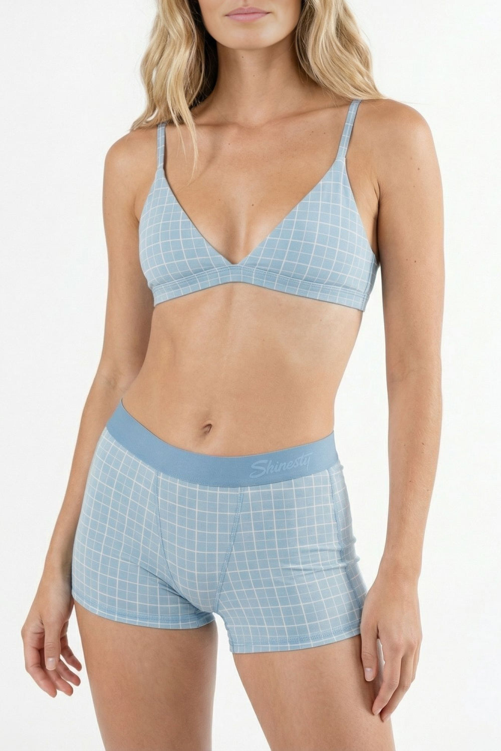 The Spick & Span | Window Pane Plaid Women’s Boxers