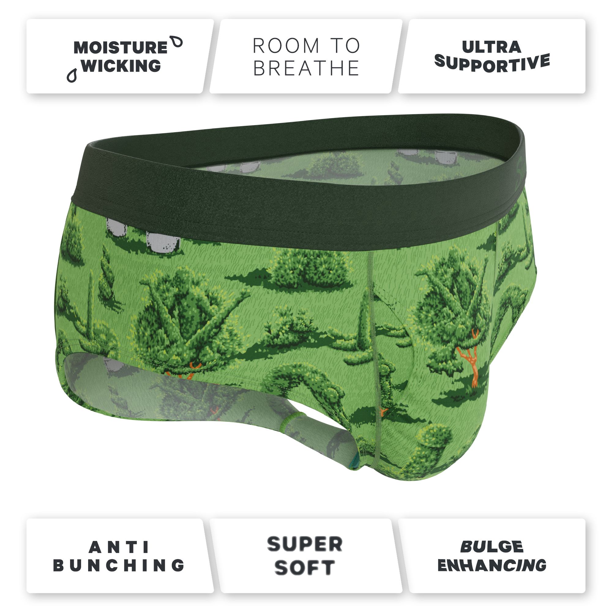 The Full Bush Bush Club | Naughty Landscaping Ball Hammock® Pouch Underwear Briefs
