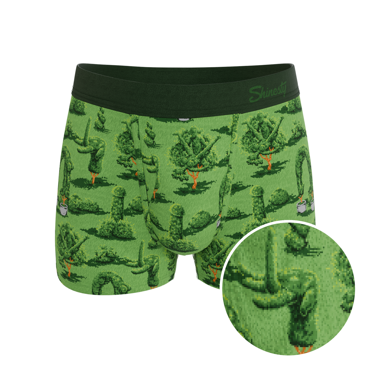 The Full Bush Bush Club | Naughty Landscaping Ball Hammock® Pouch Trunks Underwear
