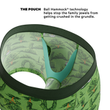 The Full Bush Bush Club | Naughty Landscaping Ball Hammock® Pouch Trunks Underwear