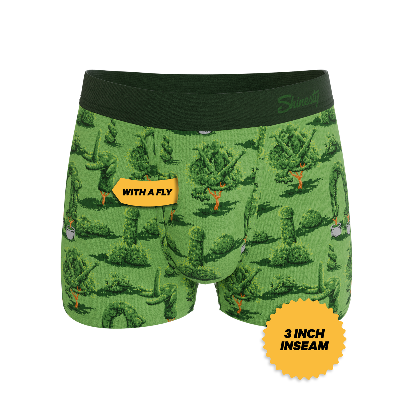 The Full Bush Bush Club | Naughty Landscaping Ball Hammock® Pouch Trunks Underwear