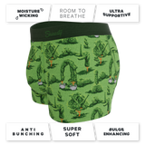 The Full Bush Bush Club | Naughty Landscaping Ball Hammock® Pouch Trunks Underwear