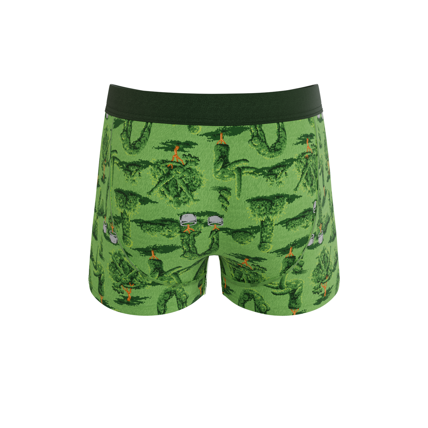 The Full Bush Bush Club | Naughty Landscaping Ball Hammock® Pouch Trunks Underwear
