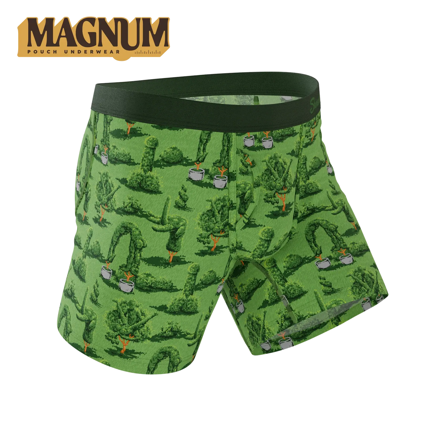 The Full Bush Bush Club | Naughty Landscaping Ball Hammock® Magnum Big Pouch Underwear - Shinesty - Flyclothing LLC