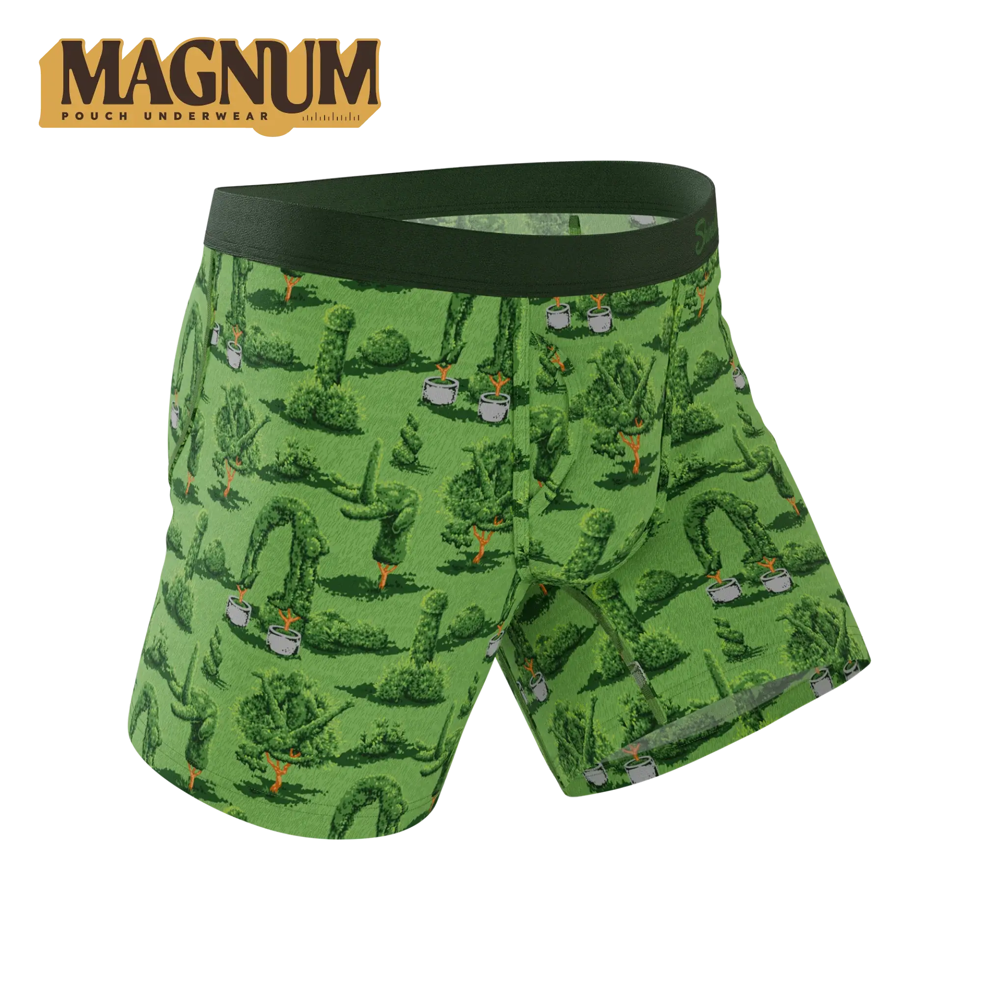The Full Bush Bush Club | Naughty Landscaping Ball Hammock® Magnum Big Pouch Underwear - Shinesty - Flyclothing LLC