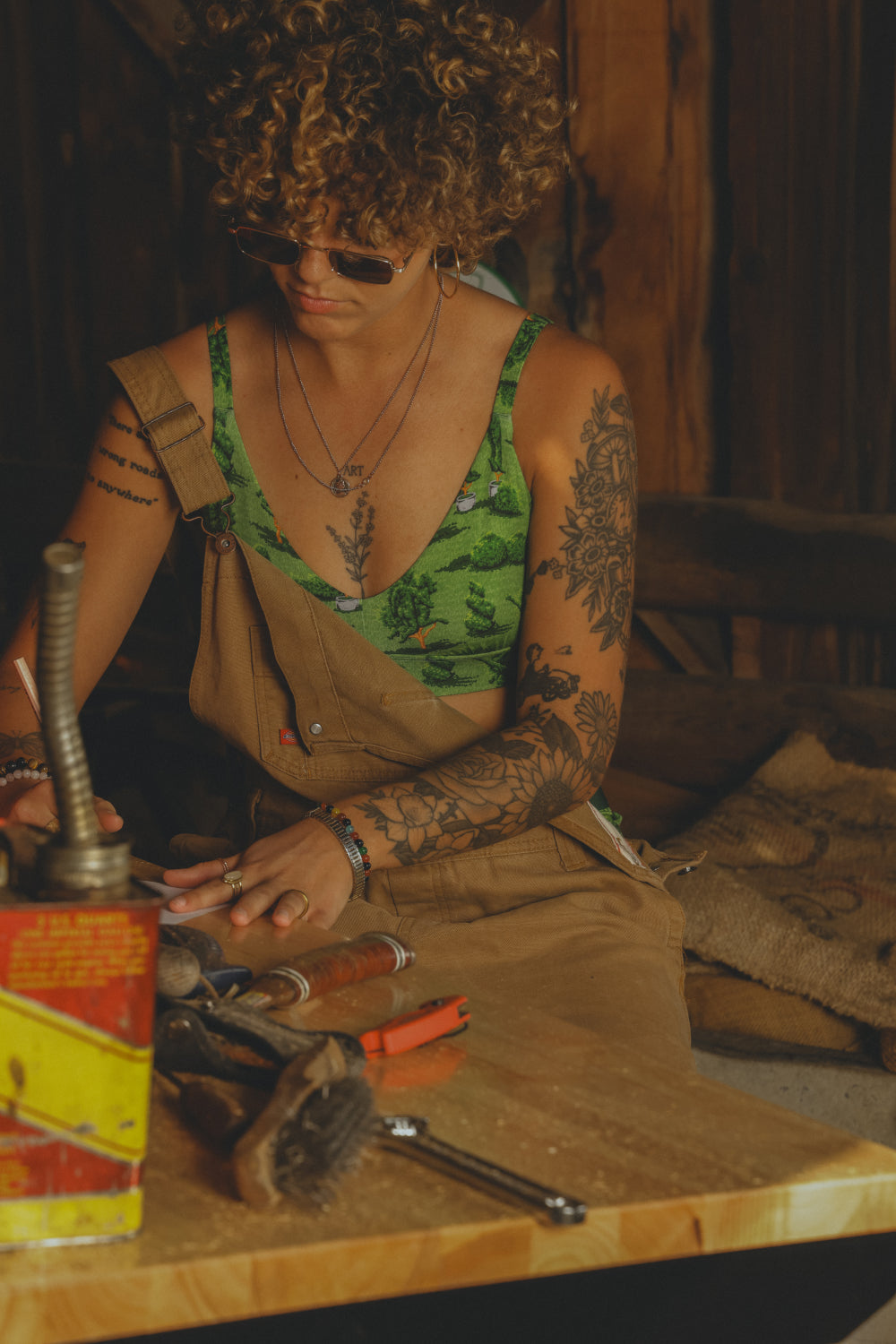 The Full Bush Bush Club | Naughty Landscaping Boob Hammock™ Busty Bralette