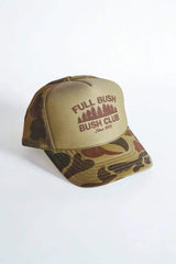 The Let It Grow | Camo Full Bush Bush Club Trucker Hat - Shinesty - Flyclothing LLC