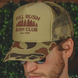 The Let It Grow | Camo Full Bush Bush Club Trucker Hat - Shinesty - Flyclothing LLC