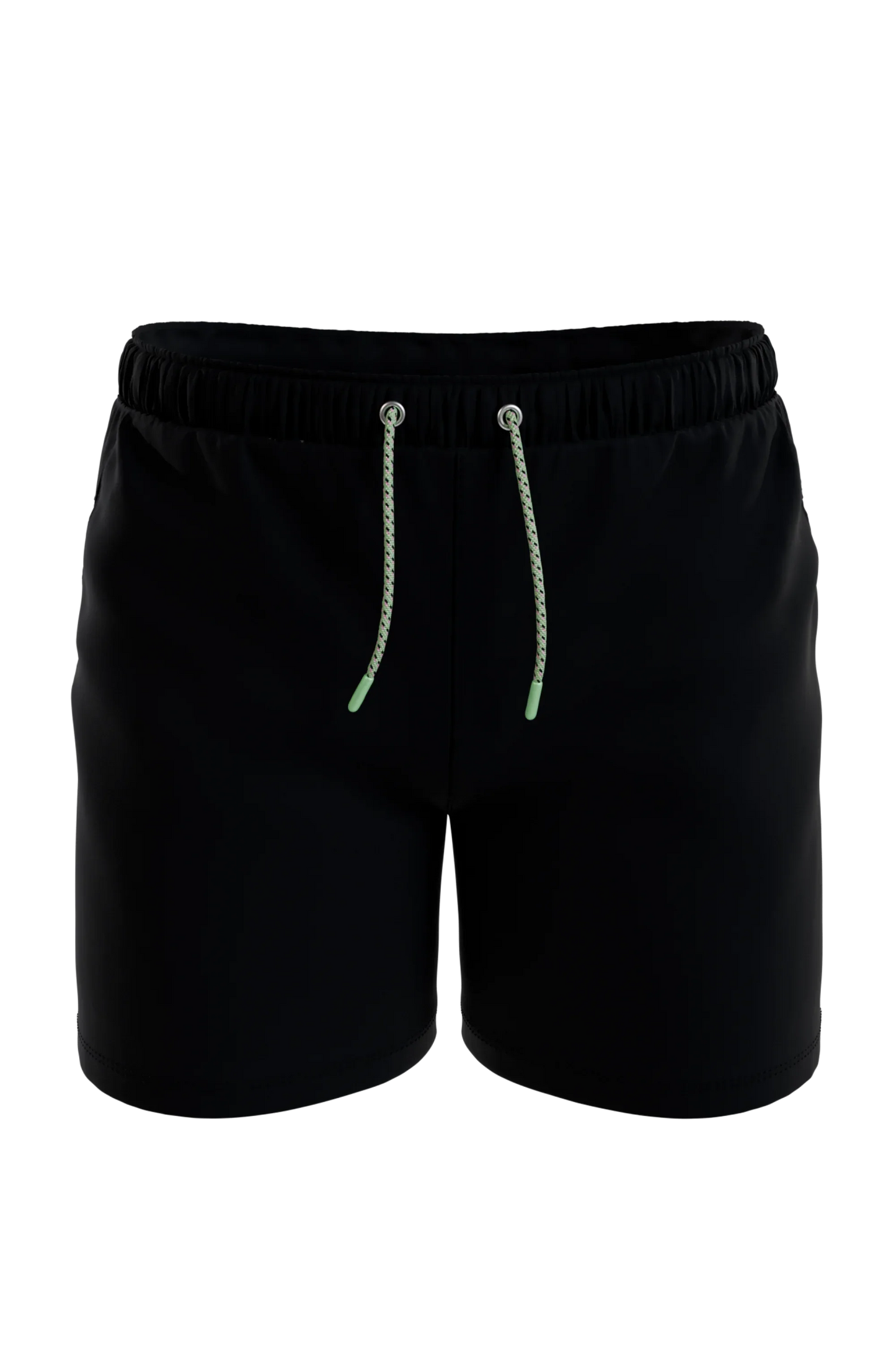 The Funky Fresh | Black and Neon Tribal Ball Hammock® Pouch 8" Swim Trunks - Shinesty - Flyclothing LLC