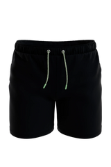 The Funky Fresh | Black and Neon Tribal Ball Hammock® Pouch 8" Swim Trunks - Shinesty - Flyclothing LLC