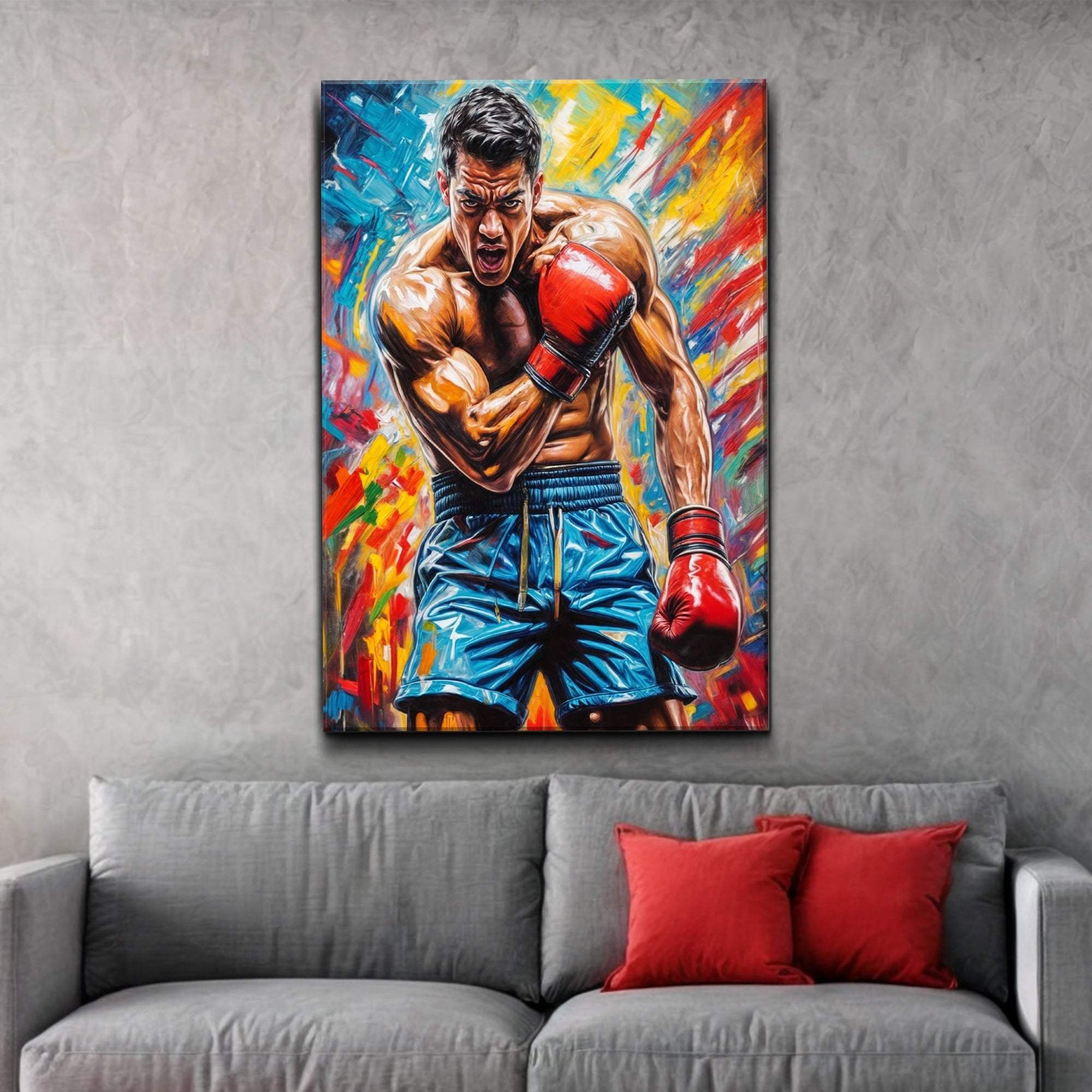 Fury - Sport Wall Art - Tailored Canvases - Flyclothing LLC