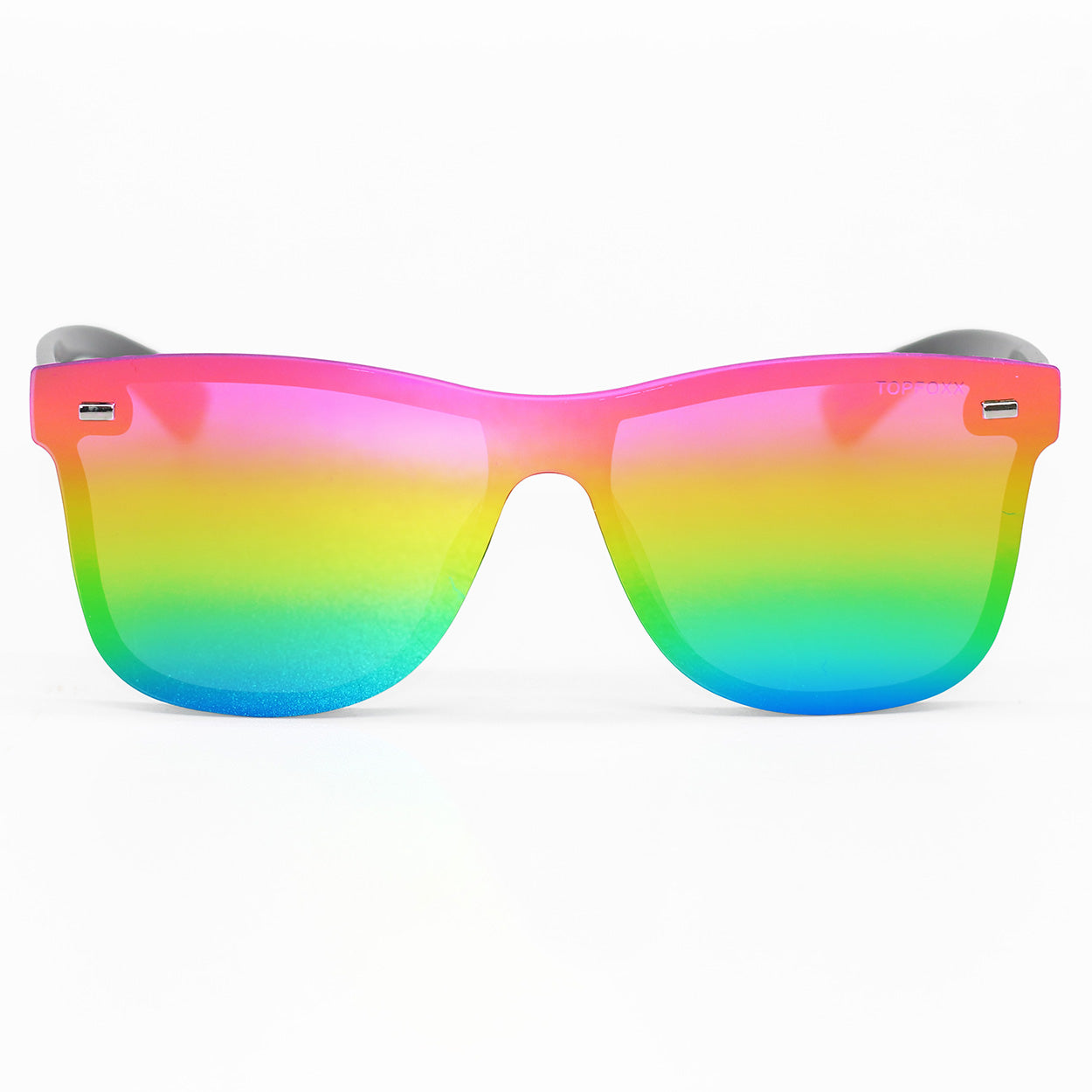 Sustainable Future - Multicolor Square Wayfarer Sunglasses - TopFoxx - Flyclothing LLC