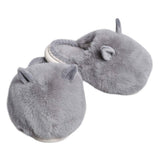 Fuzzy Faux Fur Bunny Soft Home Indoor Floor Slippers - Madeline Love - Flyclothing LLC