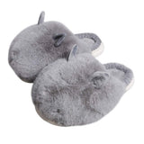Fuzzy Faux Fur Bunny Soft Home Indoor Floor Slippers - Madeline Love - Flyclothing LLC